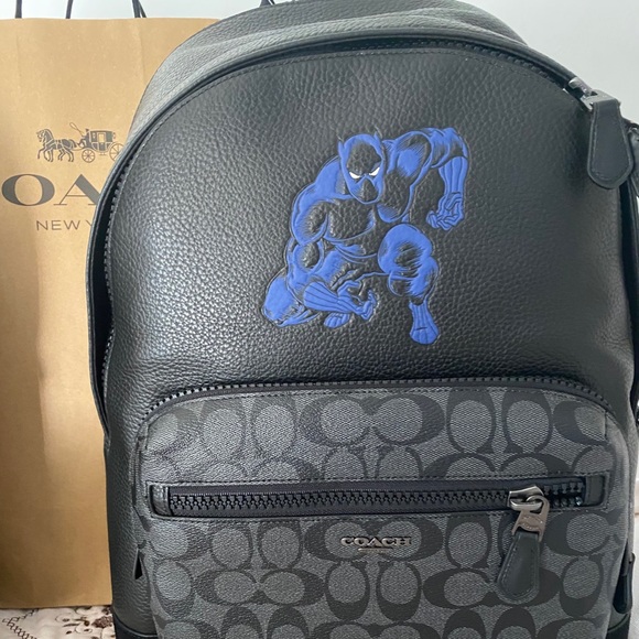 Leather Coach Black Panther Bag Coach Black Panther Backpack